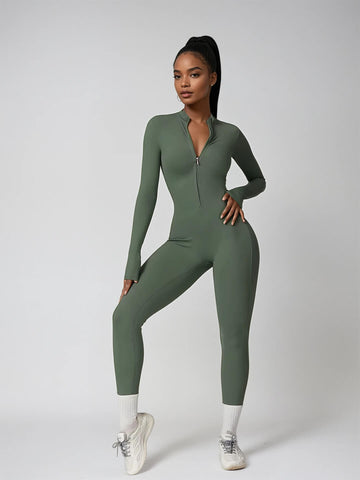 Sculpt Zip Jumpsuit
