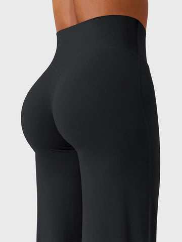 Black Straight Leg Leggings